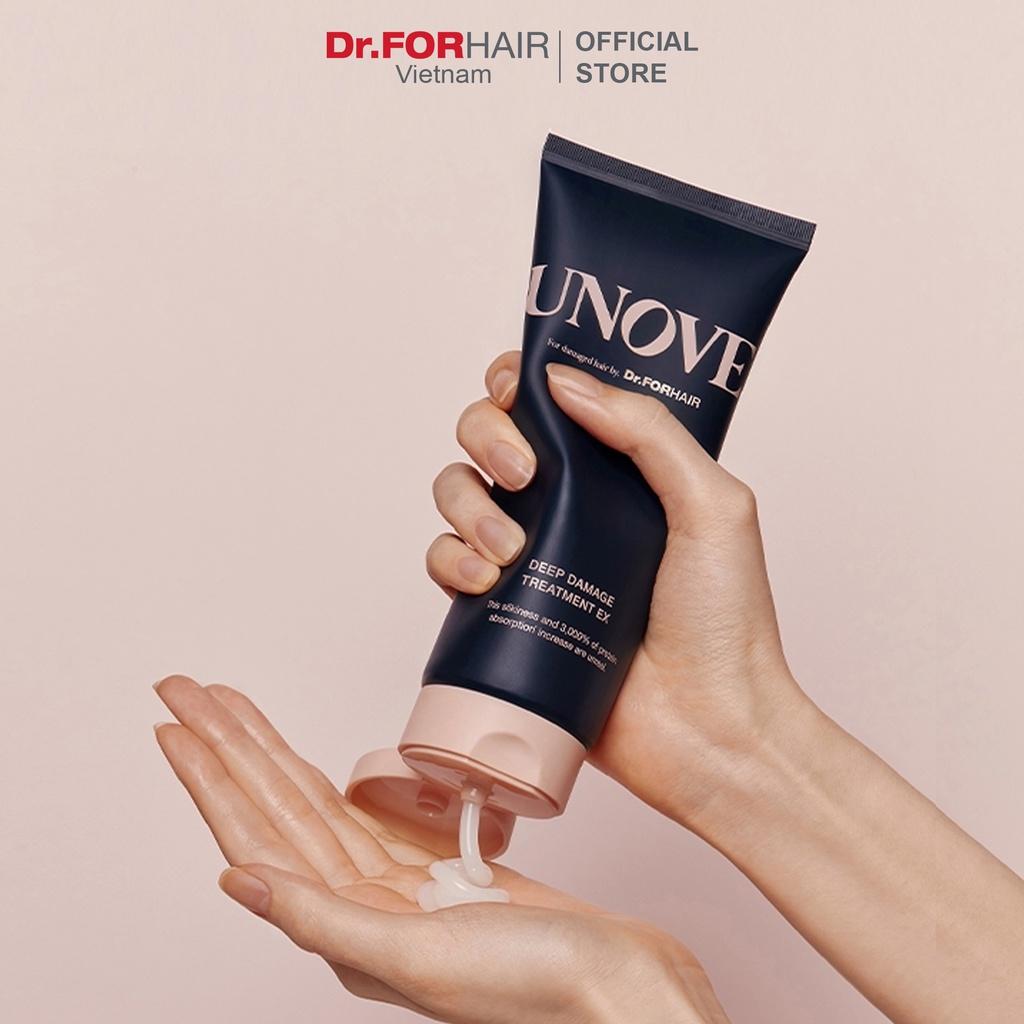 Dầu xả phục hồi nuôi dưỡng, chăm sóc tóc khô và hư tổn nặng Dr.FORHAIR UNOVE DEEP DAMAGE TREATMENT EX 207ml