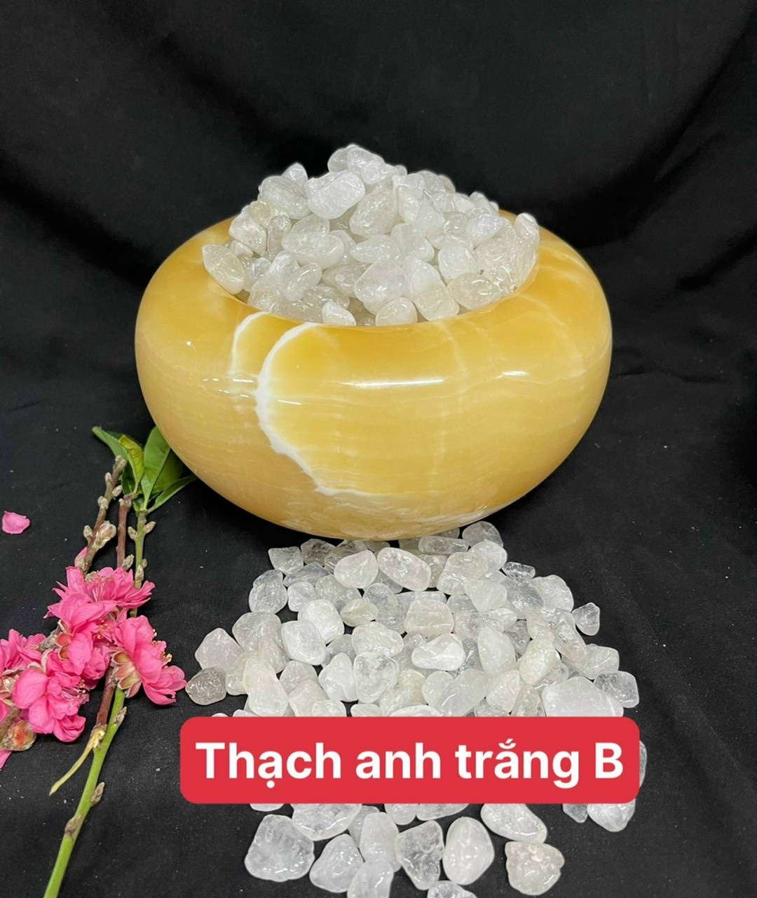 Đá Vụn Thạch Anh Trắng