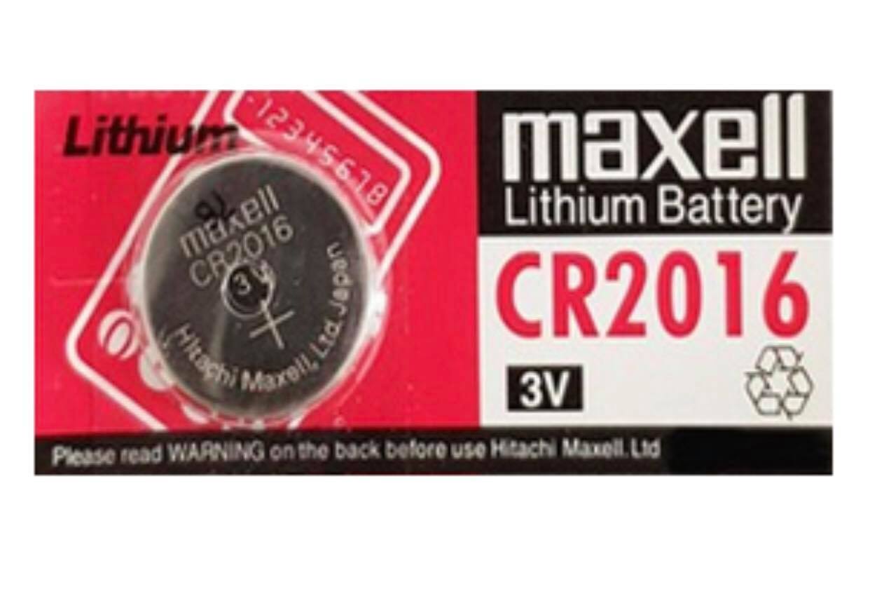 Combo 10 viên Pin Maxell CR2016 lithium 3v dùng cho remote, khóa điện tử, điều khiển, đồng hồ, cân điện tử,...