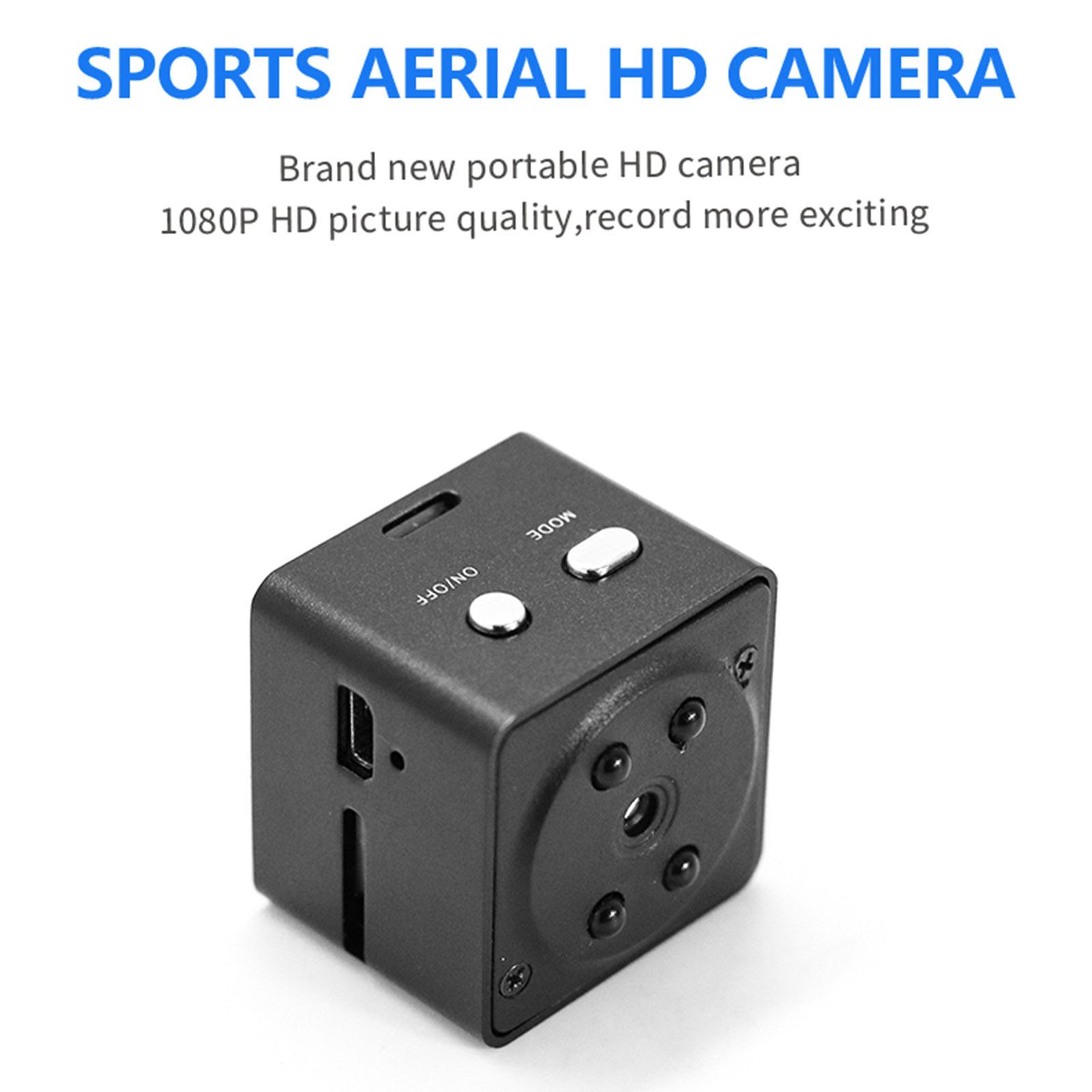 Mini Camera Home Safety HD 1080P Camera HD Home Sport Cam Video Camcorder DVR with Night Vision for Indoor and Outdoor