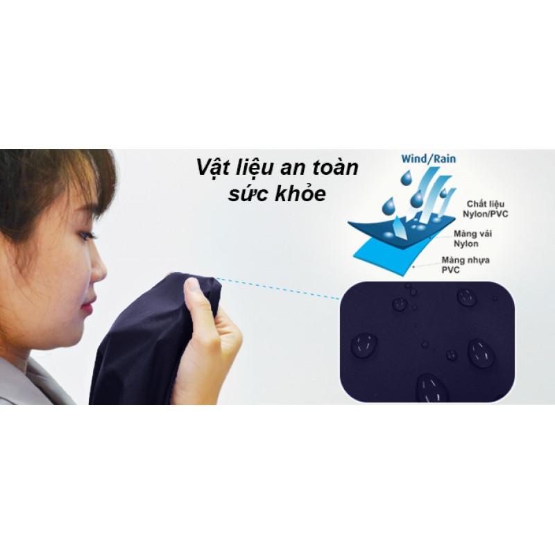 Áo mưa Poncho vải BEST không co giãn, bền bỉ