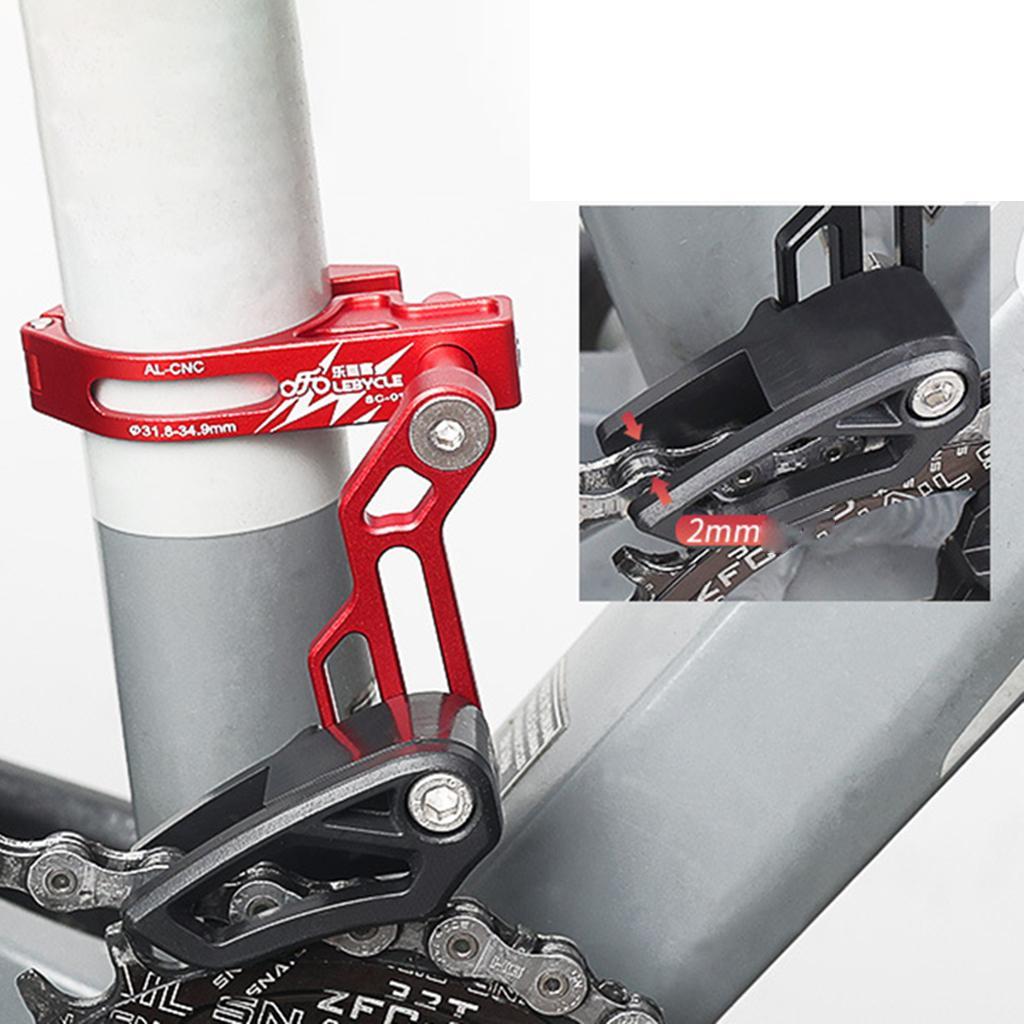 Aluminum Alloy Chain Guide  Bike Single  Part Universal red