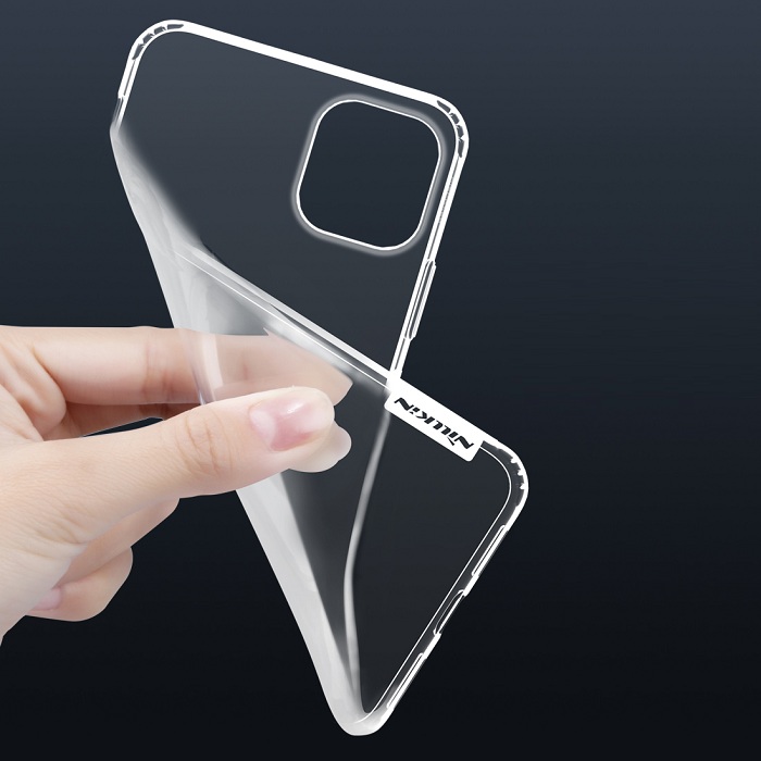 Ốp lưng silicon dẻo trong suốt dành cho iPhone 11 Pro 5.8 chính hãng Nillkin Nature
