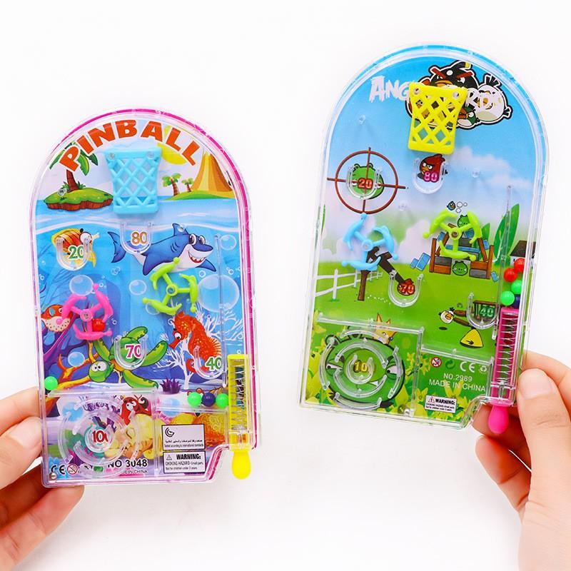 (3 MẪU) Đồ chơi pinball mini bắn vòng bi mê cung vui nhộn