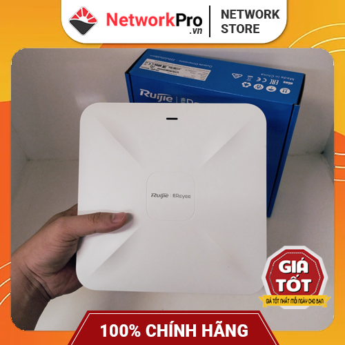 Bộ Phát WiFi Ruijie RG-RAP2200(E) – Chịu Tải 110 User, Tốc Độ 1267Mbps (Hàng Chính Hãng)