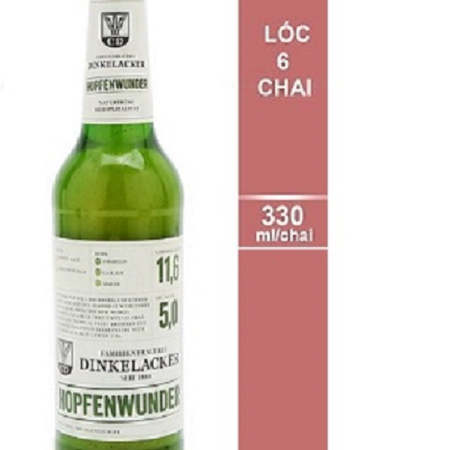 Hộp Quà 12 Chai Bia Familienbrauerei Dinkelacker Hopfenwunder (330ml)