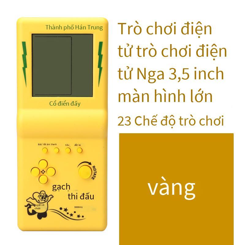 Khuyến mại cổ điển màn hình lớn Tetris máy chơi game cho trẻ em nỗi nhớ retro 8090 đồ chơi trò chơi cầm tay cầm tay