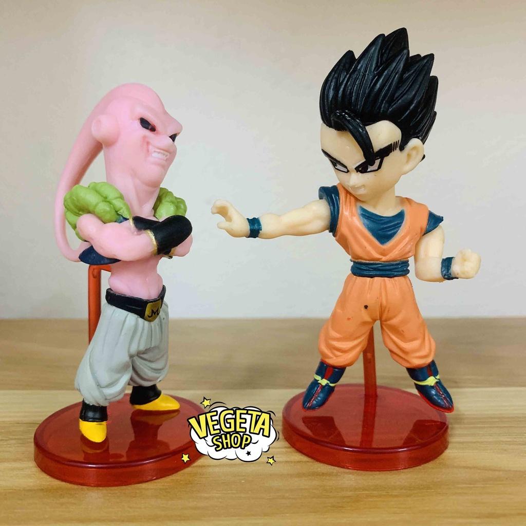 Mô hình Dragon Ball - Mô hình Majin Buu Gogeta Gohan Goku UI Vegeta Gotenks SSJ3 SSJ4 Xeno Ma bư mập gầy - Cao 10~12cm