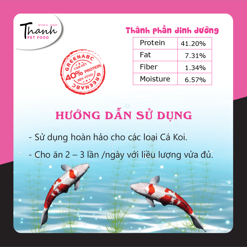 Thức ăn CÁ KOI- Koi Fish