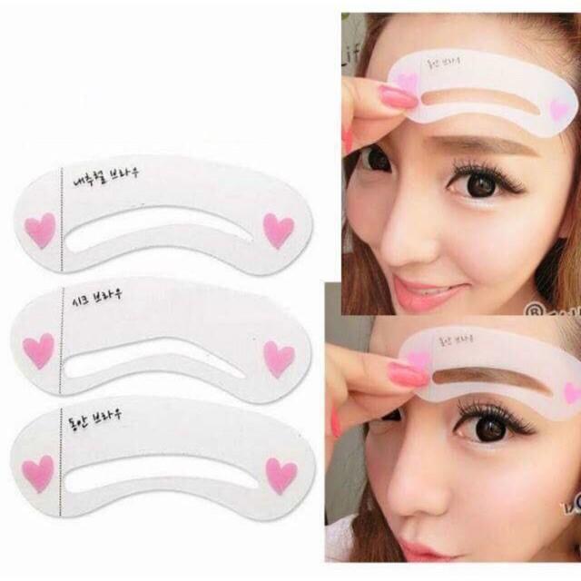 Khuôn Vẽ Chân Mày Kiểu Dáng Hàn Quốc