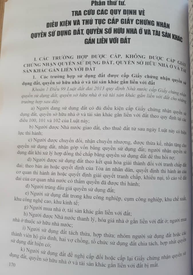 Chỉ Dẫn Áp Dụng Luật Đất Đai Và Văn Bản Hướng Dẫn Chi Tiết Thi Hành (Theo Nghị định số 148/2020/NĐ-CP ngày 18/12/2020)