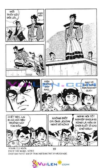 kiếm sĩ góc vuông - chokkaku chapter 11 100