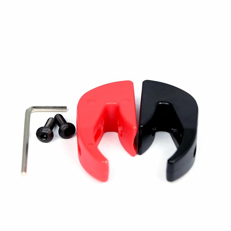 Xe Tay Ga Trước Móc Treo Cho Xe Ninebot F Series F20 F30 F40 Xe Điện Dụng Cụ Móc Ván Trượt Lưu Trữ Móc Phụ Kiện Color: Red Scooter Hook