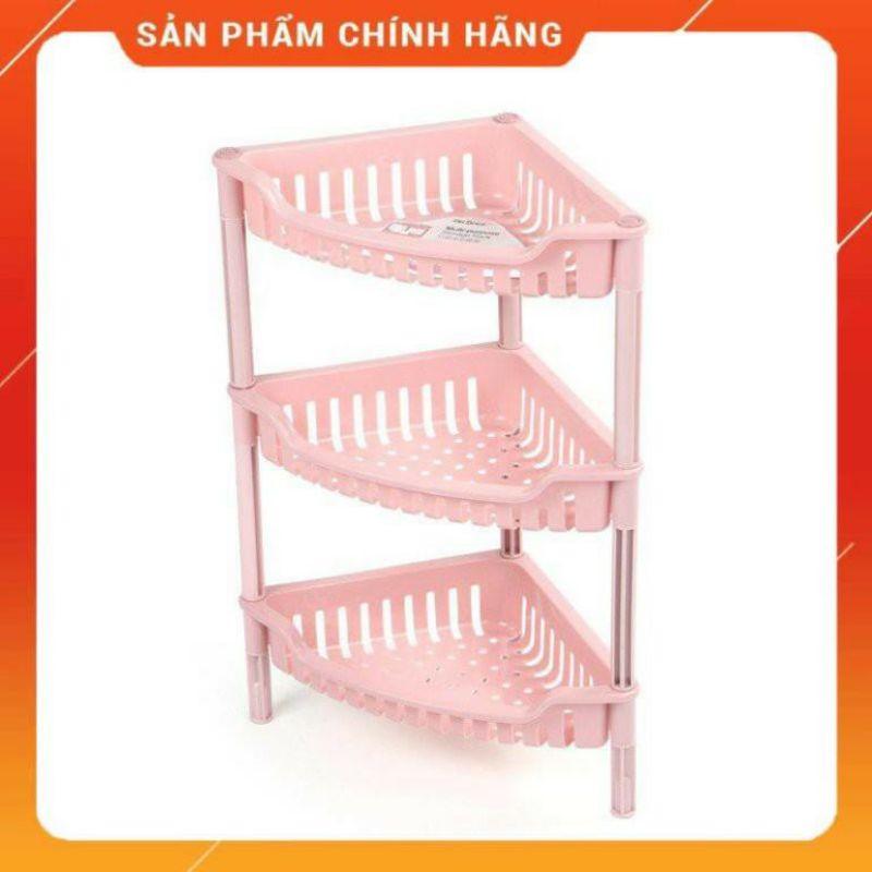 Kệ góc đựng gia vị nhựa 2 tầng ,kệ góc 3 tầng nhựa để đồ đa năng ,đựng gia