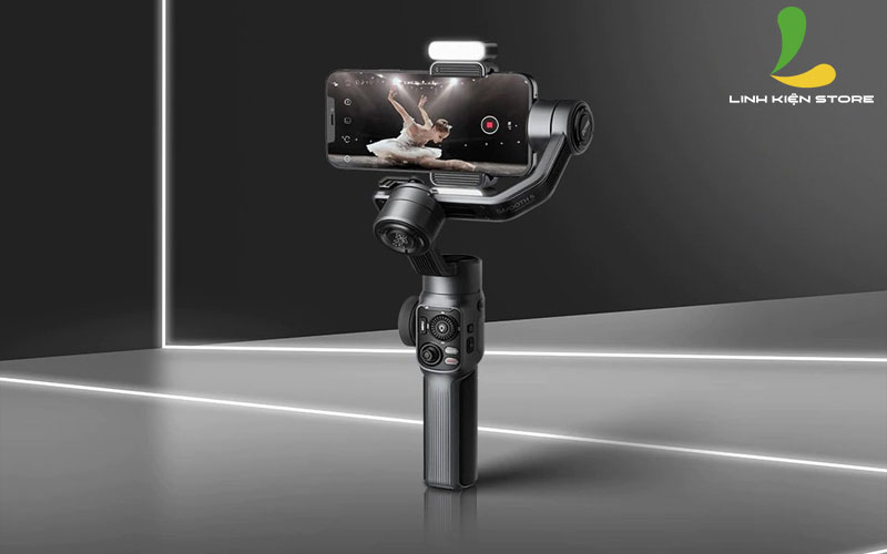 Gimbal Zhiyun Smooth 5 Combo - tay cầm chống rung cho điện thoại - Hàng Nhập Khẩu