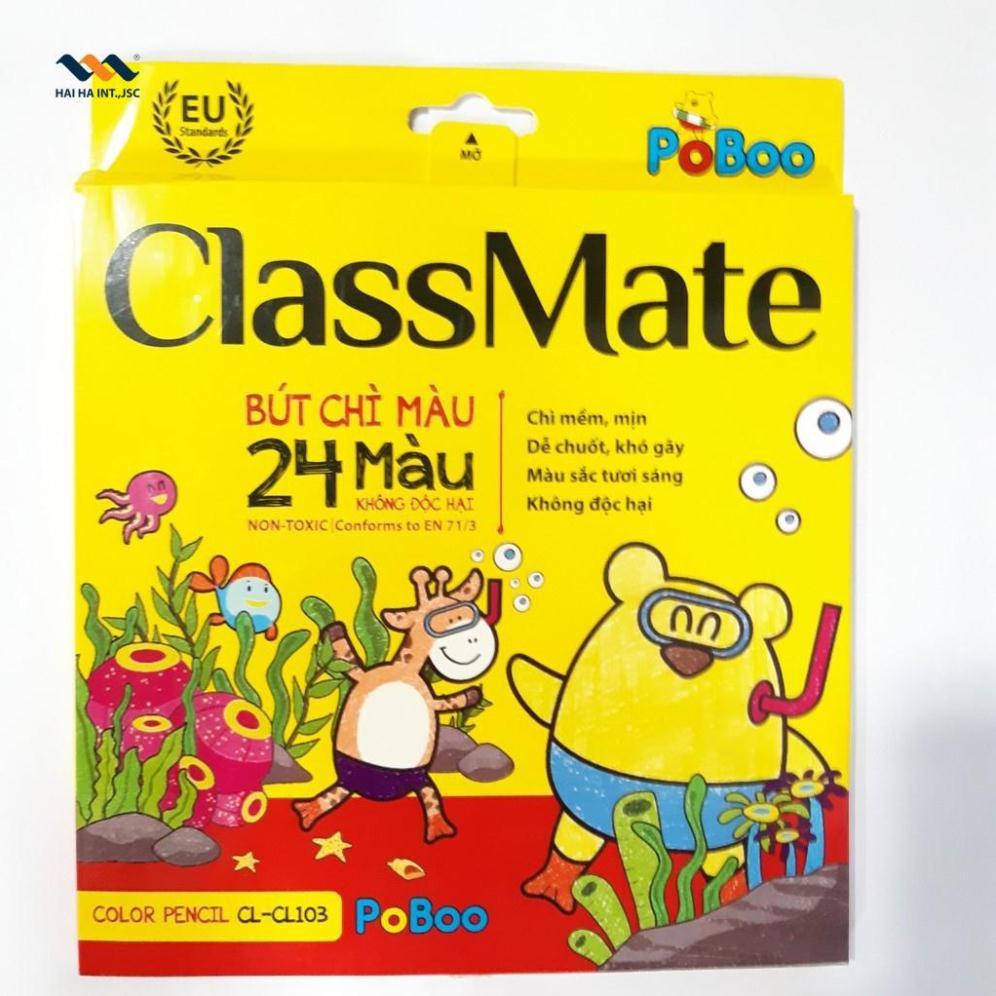 Chì Màu CLASSMATE hộp 24 màu CL103