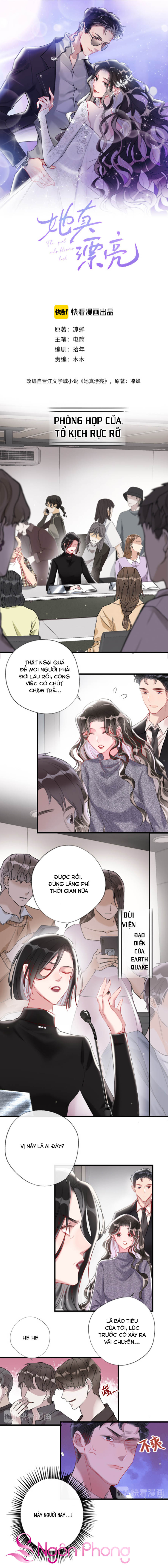 cô ấy thật xinh đẹp! chapter 10 4