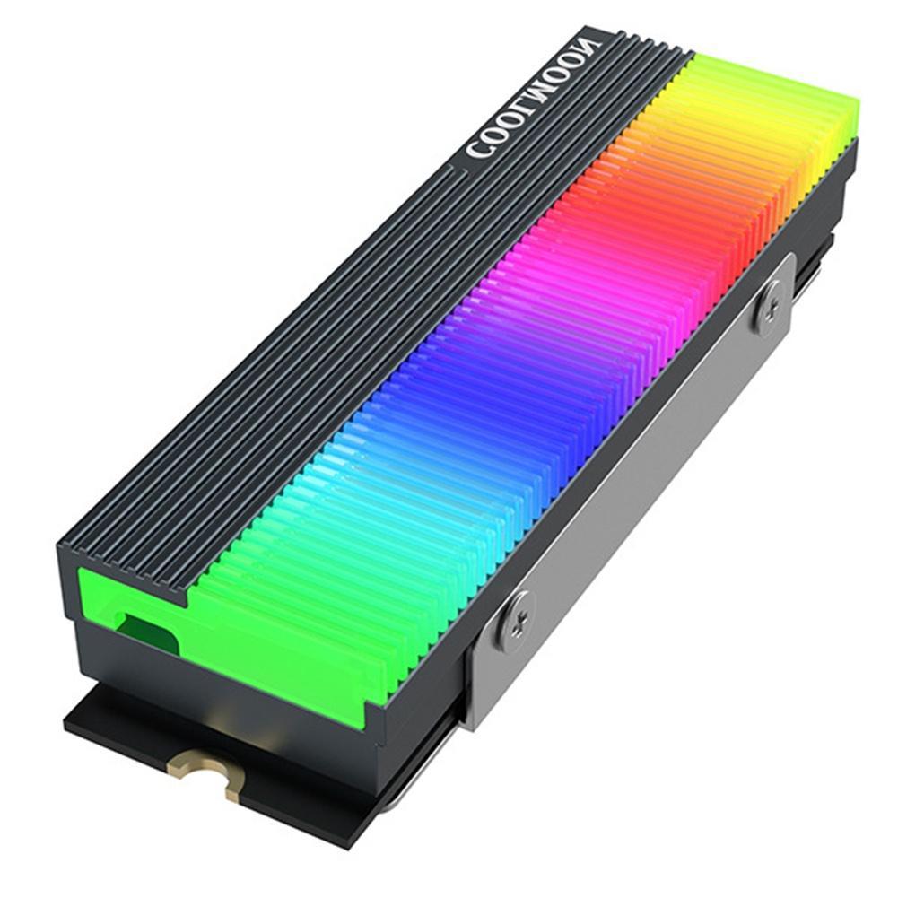 Quạt Tản Nhiệt Ổ Đĩa SSD H7 COOLMOON CM-M7S M.2 2280 ARGB