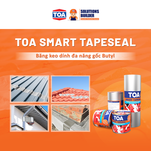 Keo chống dột TOA Smart TapeSeal 10cm x3 m