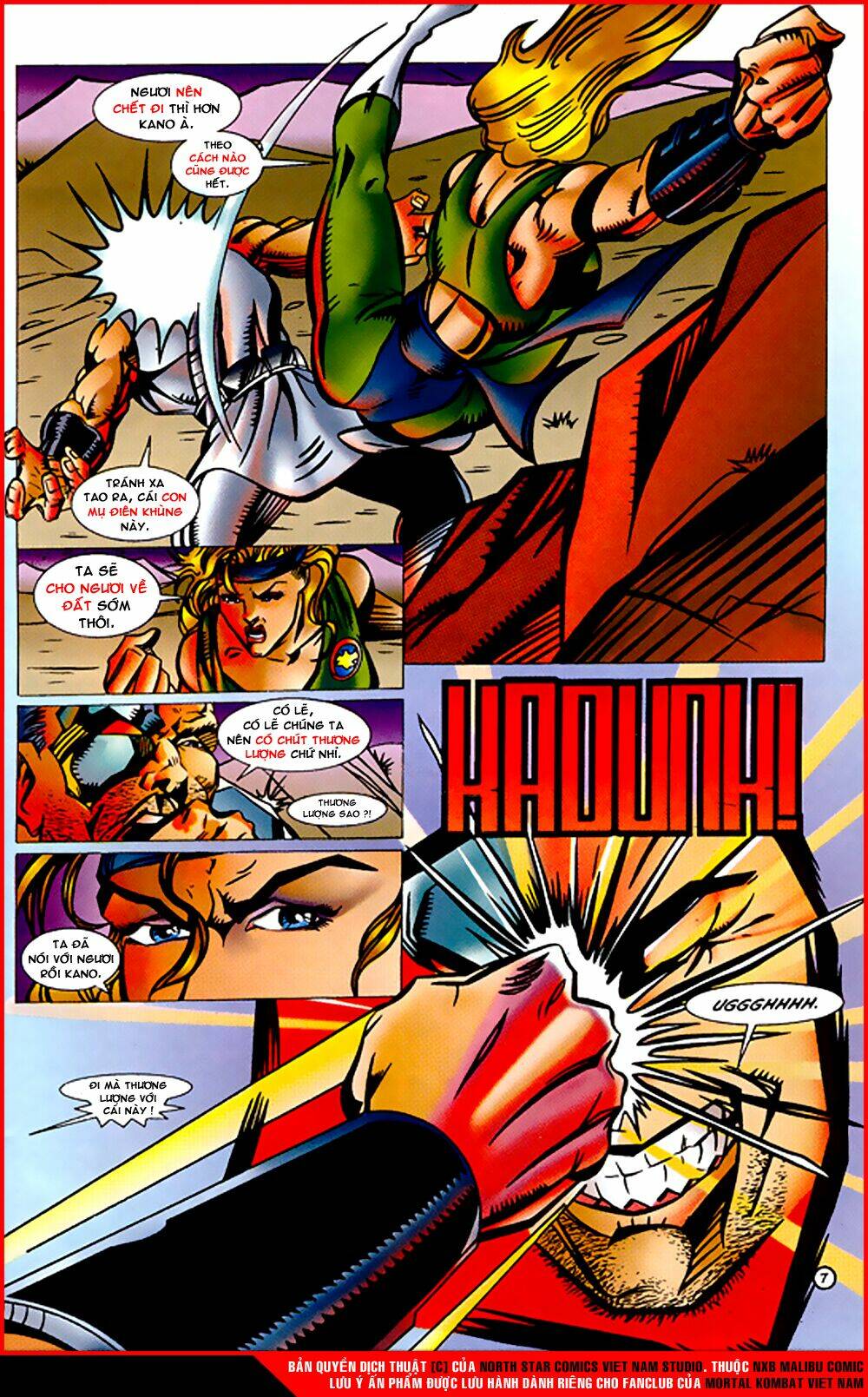 mortal kombat malibu comic chapter 6 8