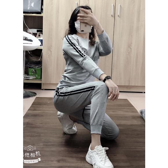 Bộ mặc nhà thu đông nữ chất nỉ cotton da cá cao cấp