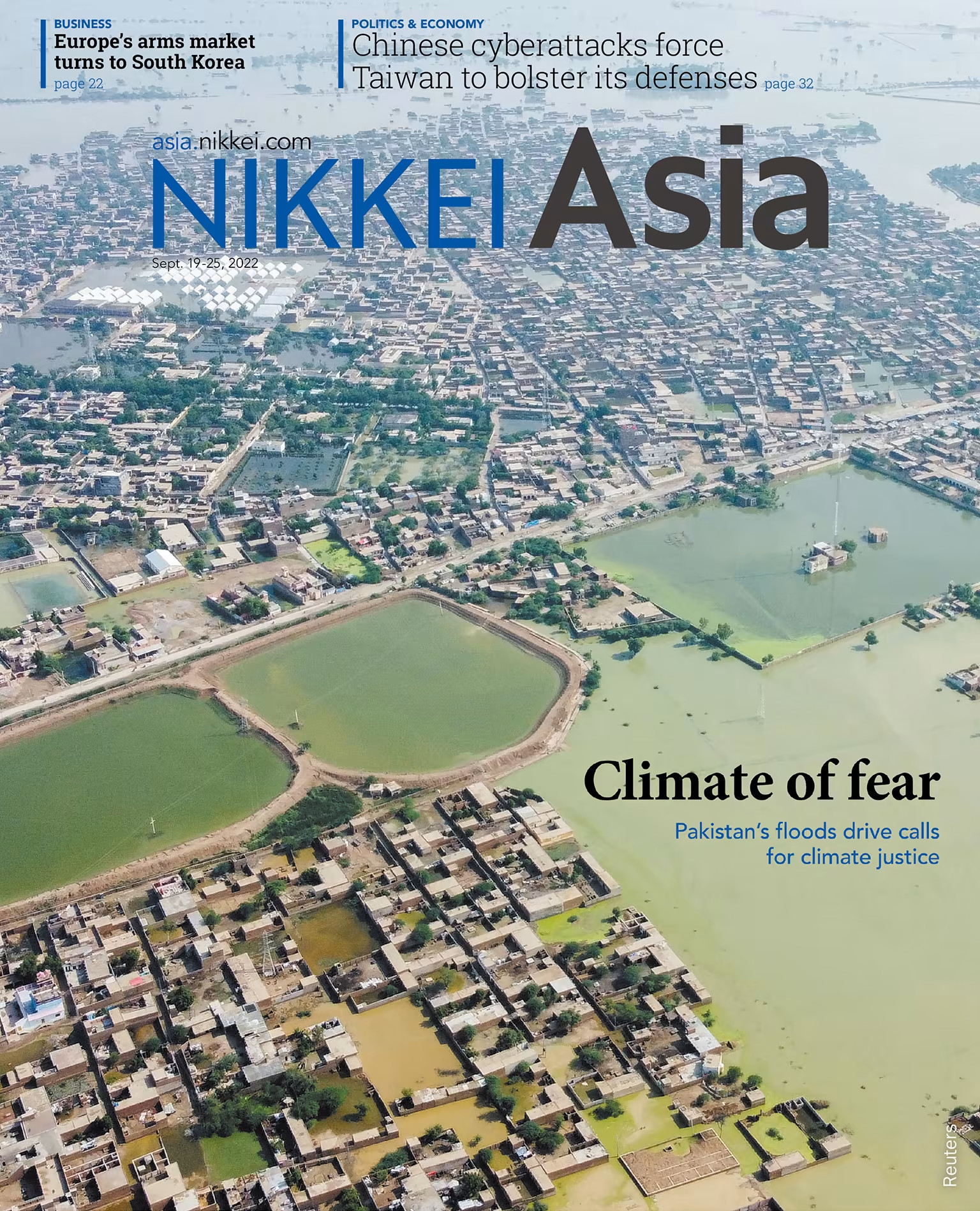 Nikkei Asia - 2022: CLIMATE OF FEAR - 37.22 tạp chí kinh tế nước ngoài, nhập khẩu từ Singapore,