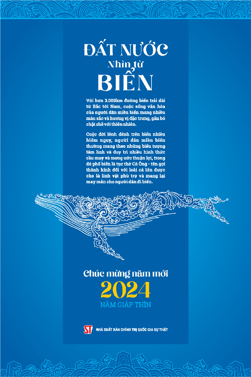 Blốc lịch siêu đại 2024 - Đất nước nhìn từ Biển