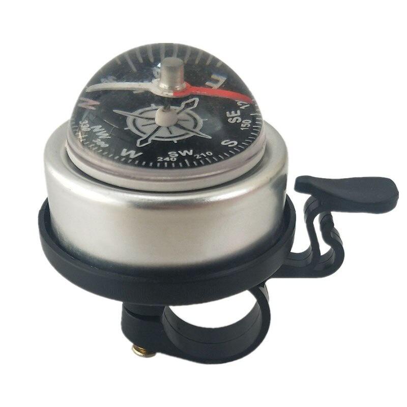 Bicycle Bell Horn Mountain Bike Handlebar Compass Bell Bike Horn Cycling Handlebar Compass Ring-down Horn Bicycle Accessories