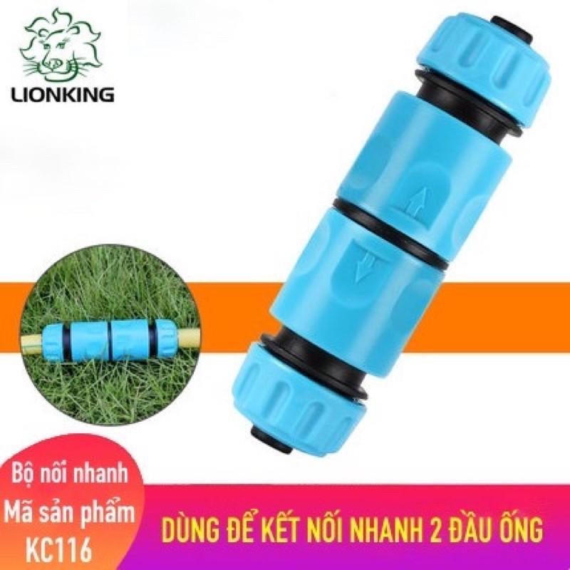 Bộ Khớp Nối Nhanh LionKing Kc116 - Dùng Để Kết Nối Nhanh 2 Đầu Ống Nước