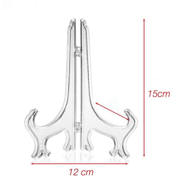 Giá đỡ đĩa trưng bày cao 15 cm màu trắng