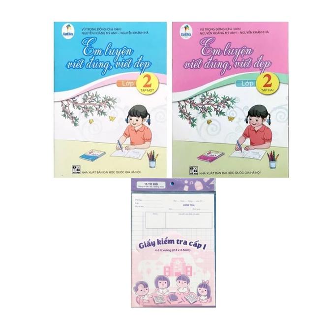 Sách - Combo Em luyện viết đúng, viết đẹp lớp 2  - Cánh diều