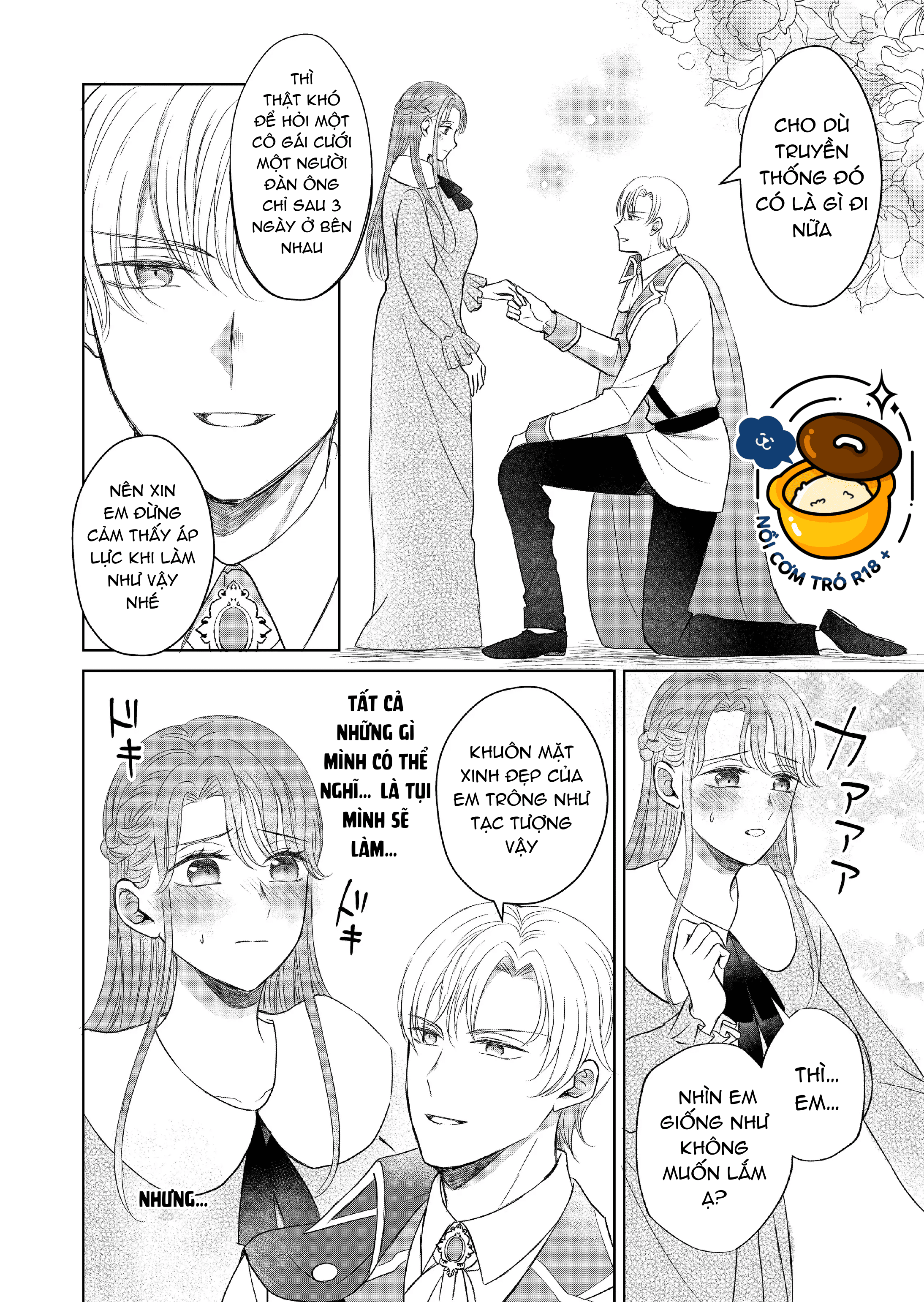 thánh nữ chữa lành đã say đắm việc sinh sản với người chồng hiệp sĩ ưu tú của mình chapter 1.1 4