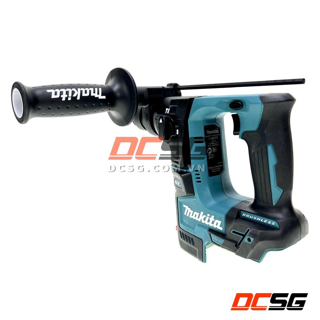 Máy khoan bê tông dùng pin 18V Makita DHR171Z (17mm chuôi gài SDS-plus) | DCSG