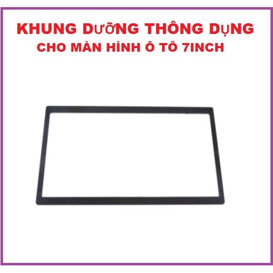 Khung dưỡng 7inch thông dung cho màn hình ô tô.Khung màn hình radio DVD 2 DIN cho xe hơi