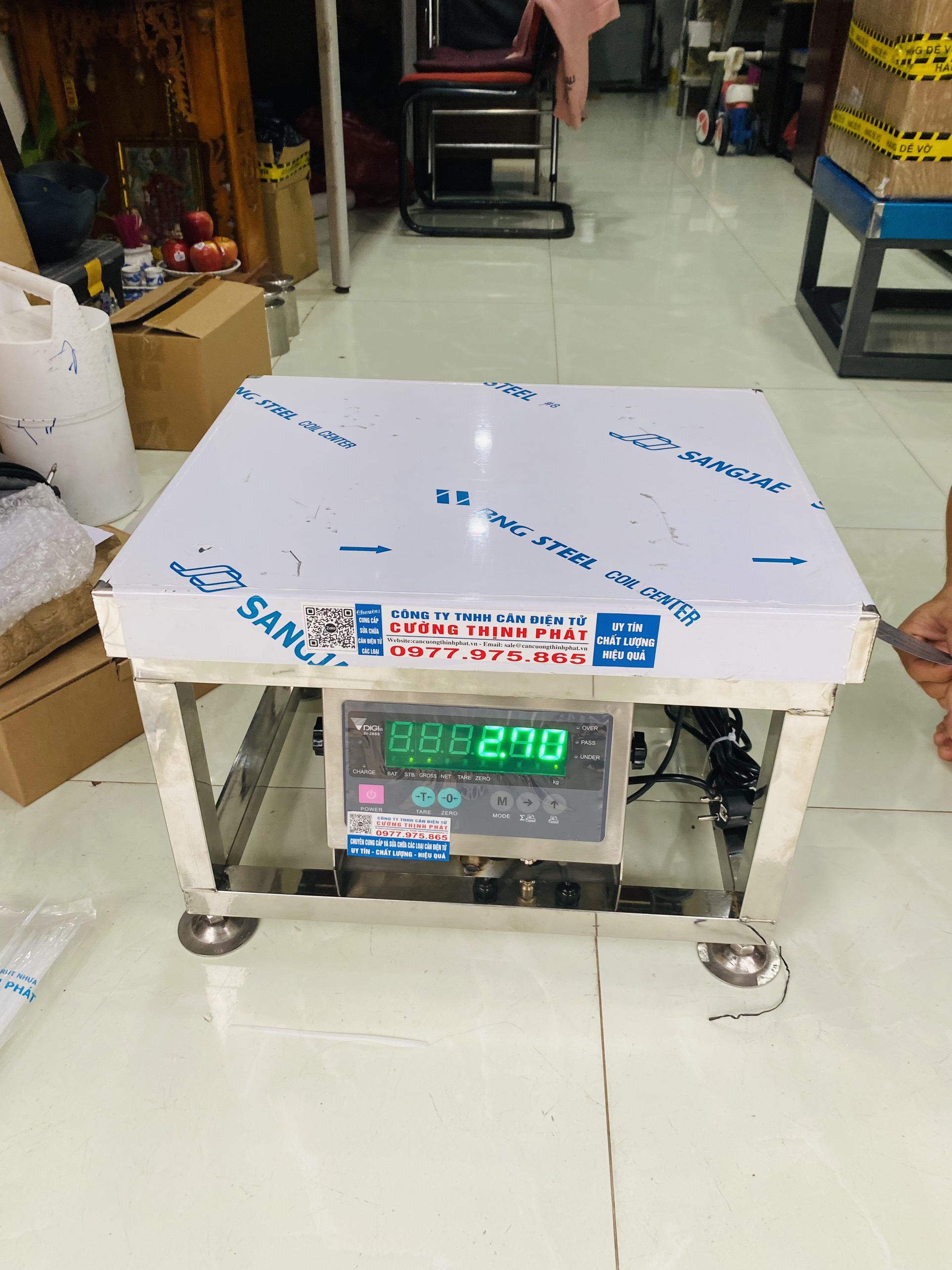 CÂN ĐIỆN TỬ GHẾ NGỒI INOX 304 DIGI 28SS 150KG