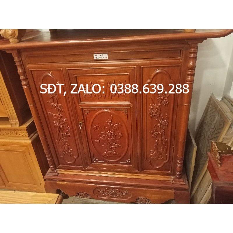 Tủ Thờ gỗ Gõ Đỏ 127cm giá 9tr500Zalo: 0388.639.288