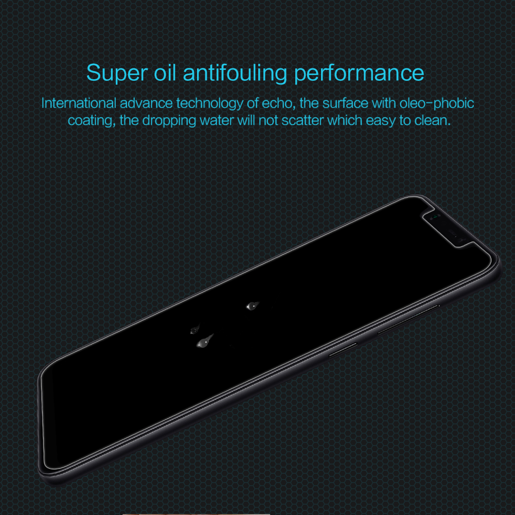 Miếng dán kính cường lực cho Xiaomi Mi 8 / Mi 8 Pro / Mi 8 Exploer hiệu Nillkin Amazing H - hàng nhập khẩu