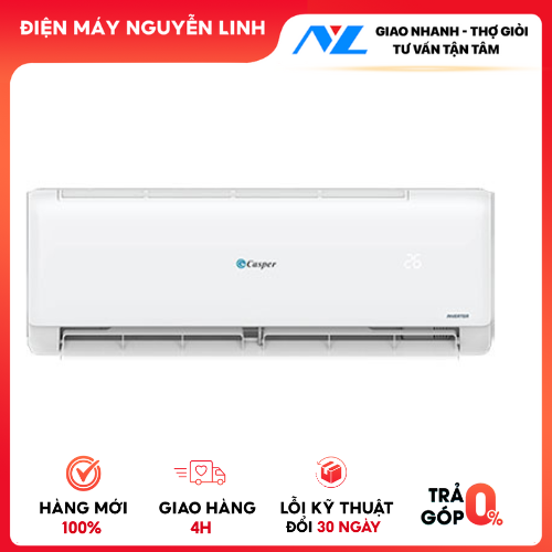 Máy lạnh treo tường Casper Inverter 1.0 HP JC-09IU36 - Hàng chính hãng