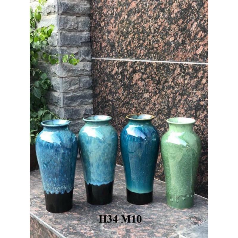 Bình cắm hoa- trang trí. Gốm sứ Bát Tràng.