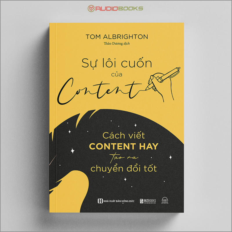 Combo Sách Tạo Nên Content Hay : Bí Kíp Hô Biến Thành Content Vàng - Sự Lôi Cuốn Của Content