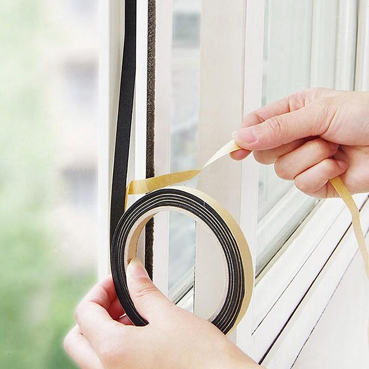 CUỘN KEO DÁN KHE BỒN RỬA CHÉNKEO DÁN ĐỆM LÓT KHUNG CỬA DÀI 2M CHỐNG BỤI BẨN CHỐNG THẤM NƯỚC TIỆN DỤNG ĐA NĂNG