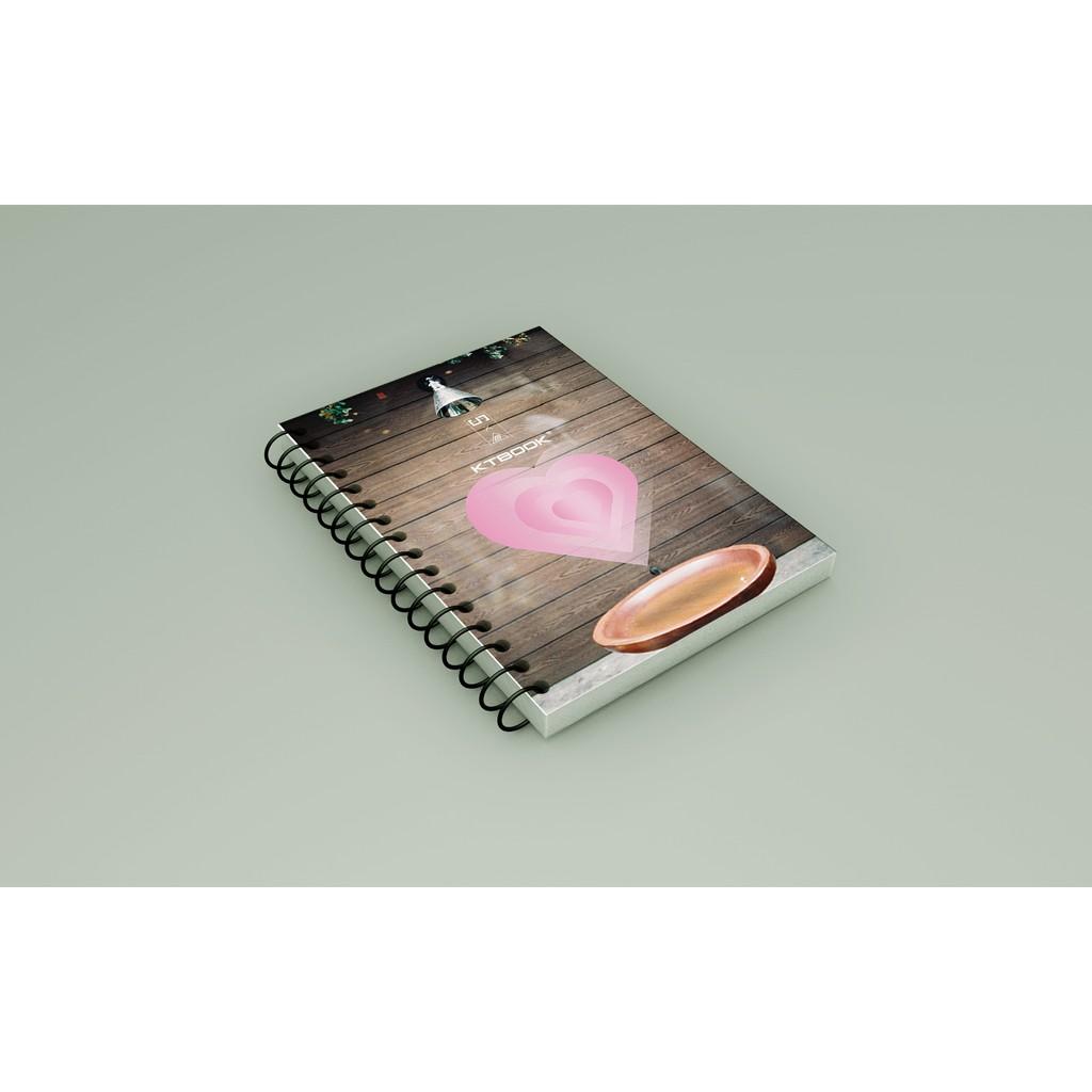 Số tay lò xo bìa cứng A6 KTBOOK 100 trang size A6