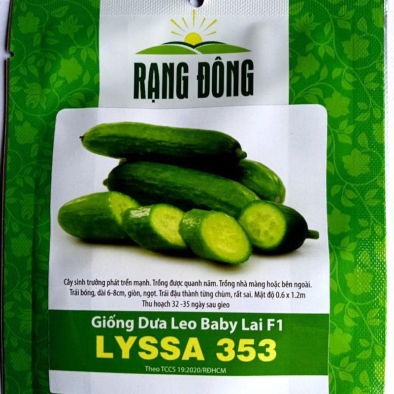 Hạt Giống Dưa Leo Baby, dưa leo chùm, siêu nhiều trái