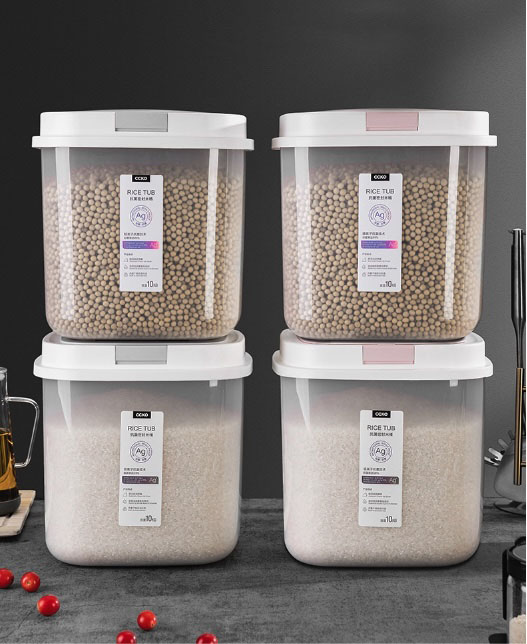 Thùng đựng gạo bảo quản ngũ cốc CK9305 Germany cao cấp 10kg
