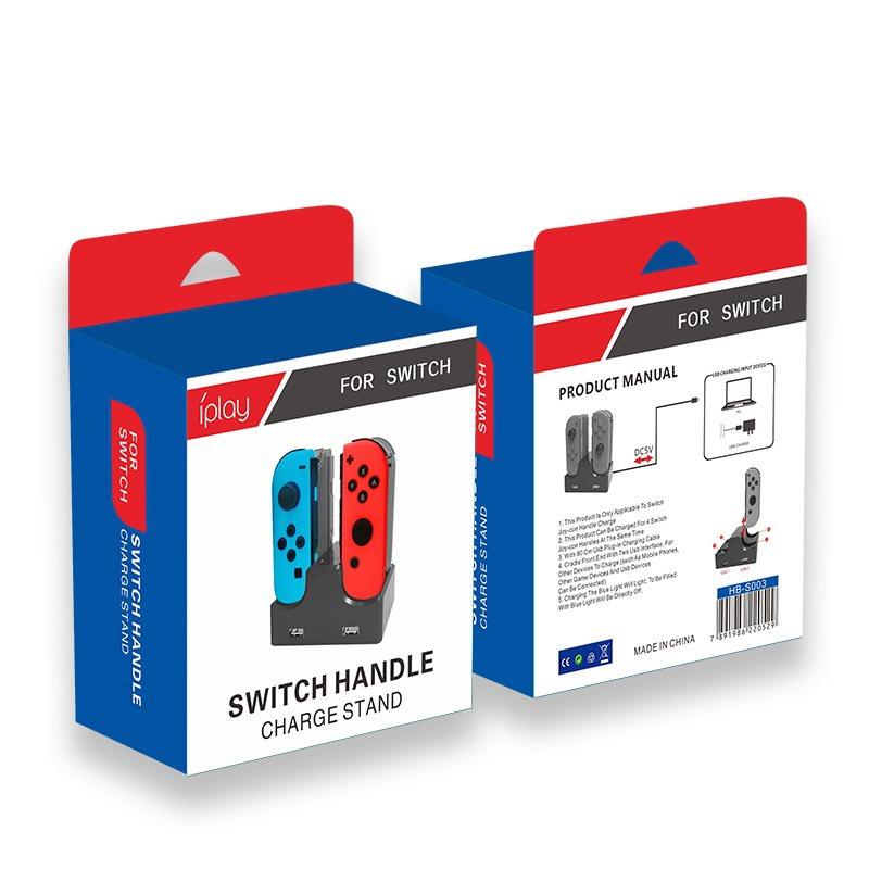 Đế Sạc Bốn Trong Một Cho Tay Cầm Chơi Game Nintendo switch Trái Phải