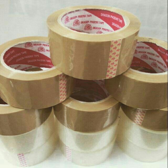 Lốc 6 Cuộn Băng Keo Trong loại 1,8kg