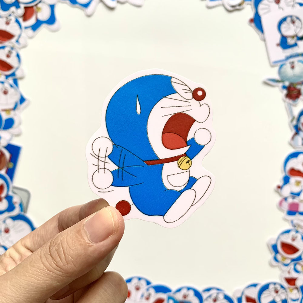 Bộ 20 Sticker Doraemon Tặng Thêm 3 Hình Nhóm Bạn Nobita Shizuka Suneo Gian Hình Dán Chủ Đề Máy Dễ Thương Cute Chống Nước Decal Chất Lượng Cao Trang Trí Va Ly Du Lịch Xe Đạp Xe Máy Xe Điện Motor Laptop Nón Bảo Hiểm Máy Tính Học Sinh Tủ Quần Áo