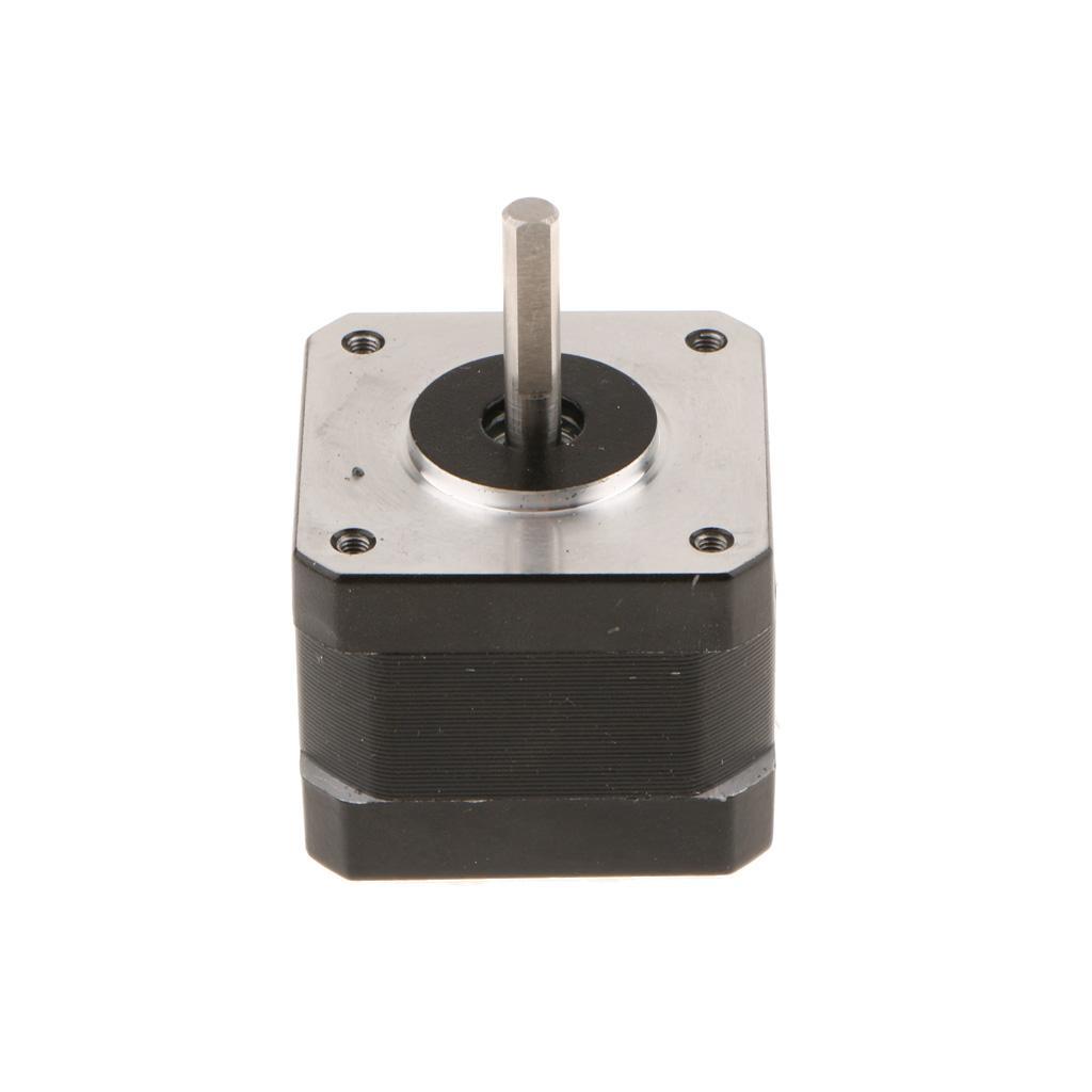 4- Nema17 Stepper Motor 40mm + Extruder Heat Sink Block for 3D Printers