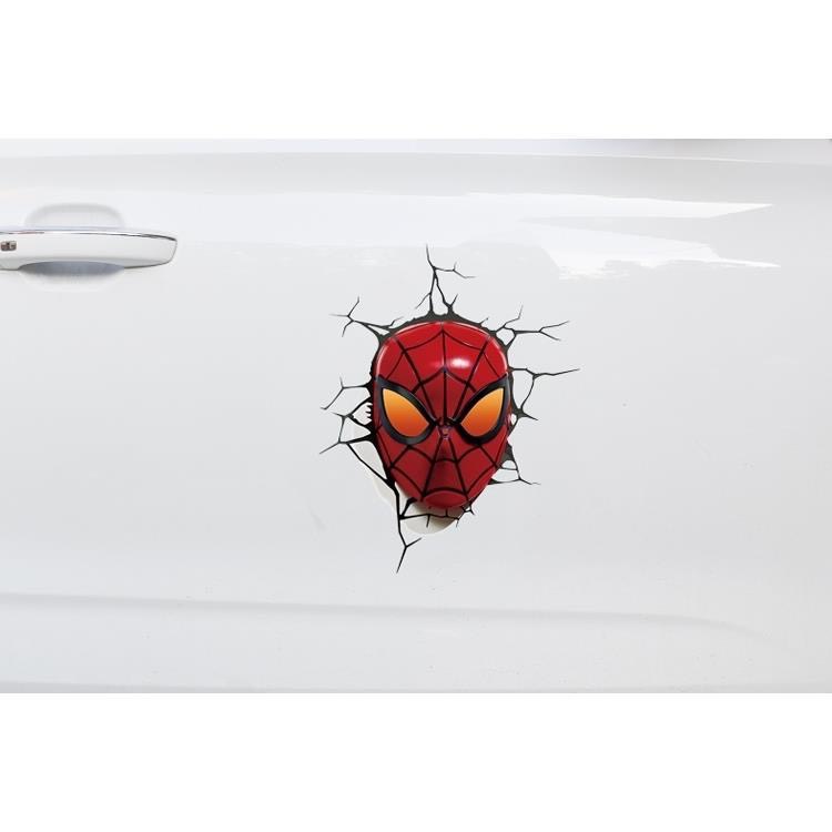 Decal, miếng dán, Sticker Dán Xe Hơi Hình Siêu Anh Hùng 3d cho ô tô, xe máy....