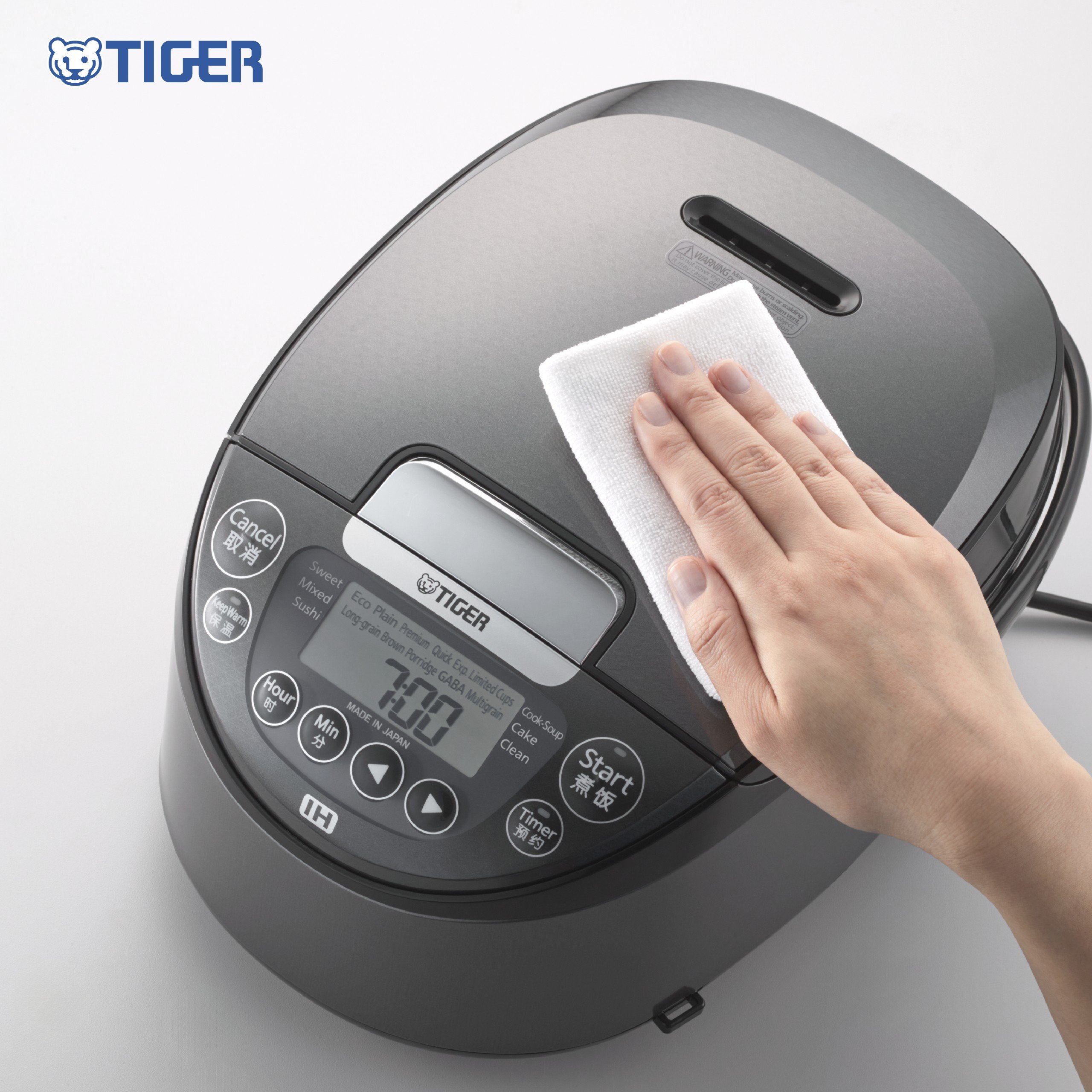 Nồi Cơm Điện Tử Cao Tần Tiger JPW-G10W 1 lít - Hàng chính hãng
